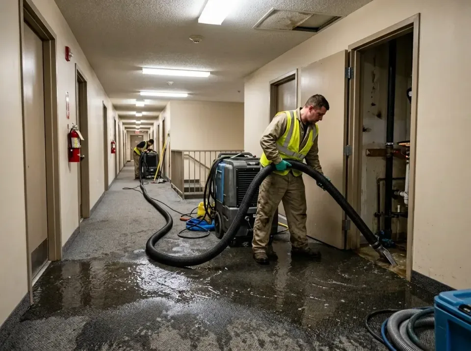 multi-unit-apartment-hallway-f-005 — frequently asked questions, Emergency Burst Pipe Water Extraction & Removal in Ely, NV